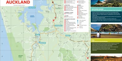 Χάρτης της west Auckland